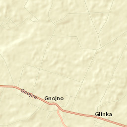 Gnojno Street Map
