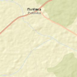 Potiivka Street Map
