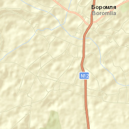 Boromlya Street Map