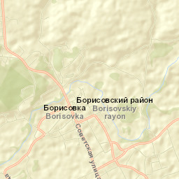 Borisovka Street Map