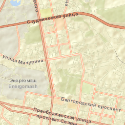 Belgorod Street Map