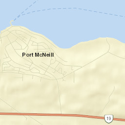 Port McNeill Street Map