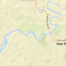 High River Street Map