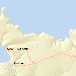 Polzeath Street Map