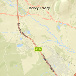2 Newton Road Bovey Tracey Newton Abbot Street Map