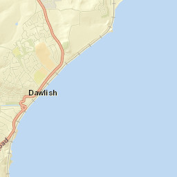 Dawlish Street Map