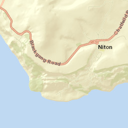 Niton Street Map