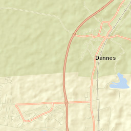 Camiers Street Map