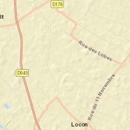 Locon Street Map