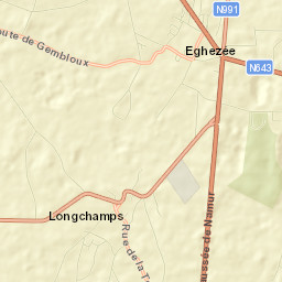 Éghezée Street Map