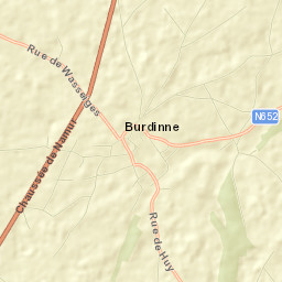 Burdinne Street Map