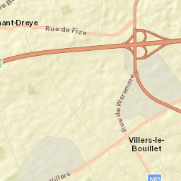 Villers-le-Bouillet Street Map