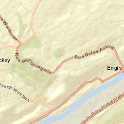 Engis Street Map