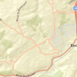 Pepinster Street Map