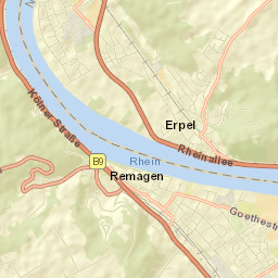Erpel Street Map
