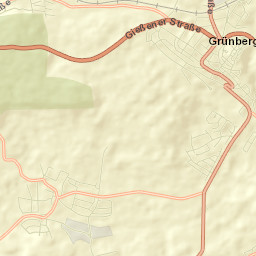 Grünberg Street Map