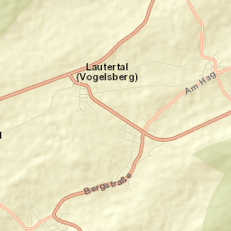 Lautertal Street Map