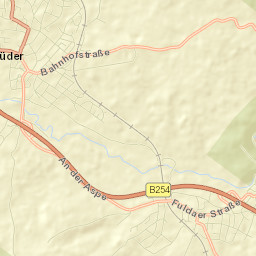 Großenlüder Street Map
