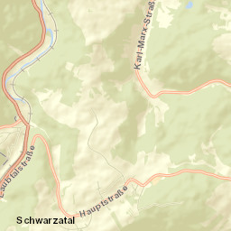 Meuselbach Street Map