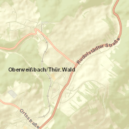 Oberweißbach Street Map
