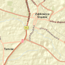 Ząbkowice Śląskie Street Map