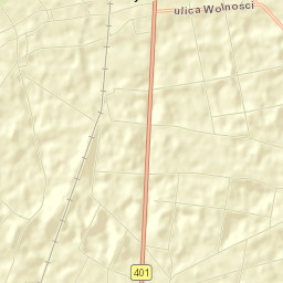 Skoroszyce Street Map