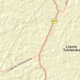Tułowice Street Map