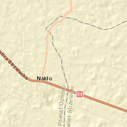 Nakło Street Map