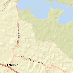Izbicko Street Map