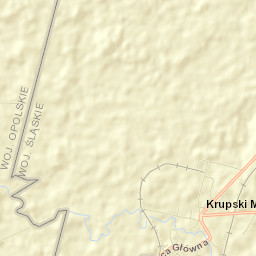 Krupski Młyn Street Map