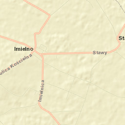 Imielno Street Map