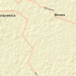 Koprzywnica Street Map