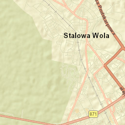 Stalowa Wola Street Map