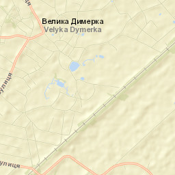 Velyka Dymerka Street Map
