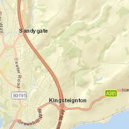 Kingsteignton Street Map