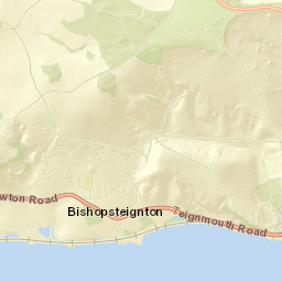 Bishopsteignton Street Map