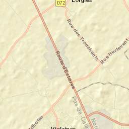 Violaines Street Map