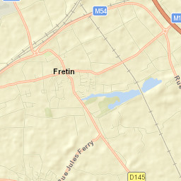 Fretin Street Map