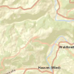 Hausen Street Map
