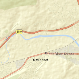 Albshausen Street Map
