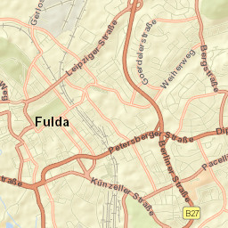 Fulda Street Map