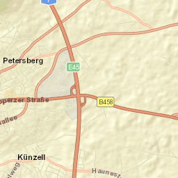 Künzell Street Map