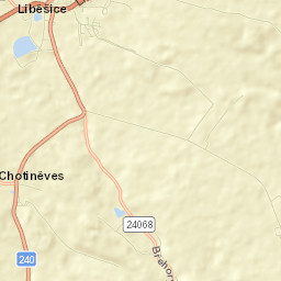 Liběšice Street Map