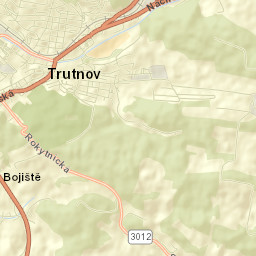 Trutnov Street Map