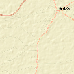 Grębów Street Map