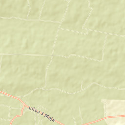 Krasnobród Street Map