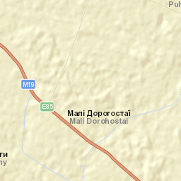 Mlynivs’kyy Rayon Street Map