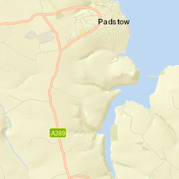 Padstow Street Map