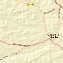 Wailly Street Map