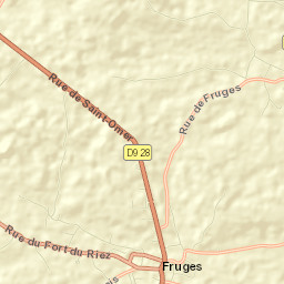 Fruges Street Map
